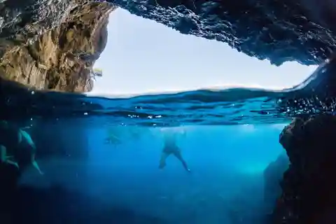 Dubrovnik eller Cavtat: Bådtur til den blå grotte og Elaphiti-øerne