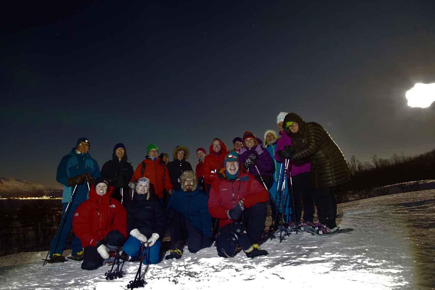 Narvik: Snowshoeing under the Arctic Lights