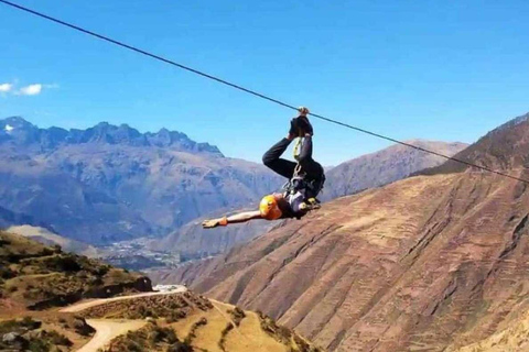 Excursion en zipline dans la Vallée sacrée