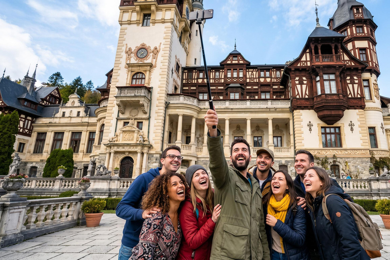 Bucharest Day Tour : Dracula’s Tomb, Salt Mine, Peles Castle MINIVAN