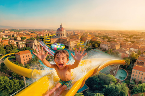 Rome: Hydromania Water Park Entry Ticket