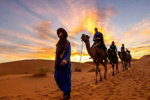 From Marrakech: 3-Day Merzouga Tour with Camel Trek & Luxury Camp Shared Standard Sahara Tour – Popular Choice