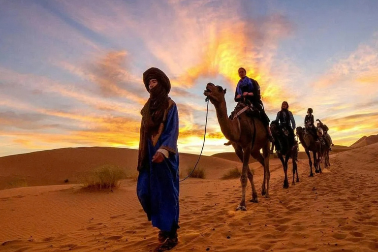 From Marrakech: 3-Day Merzouga Tour with Camel Trek & Luxury Camp Shared Standard Sahara Tour – Popular Choice
