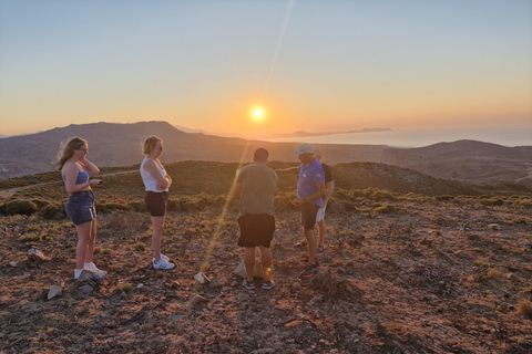 Rethymno Sunset Land Rover Safari with Dinner & Wine FROM KAVRO Sunset Land Rover Safari with Dinner & Wine