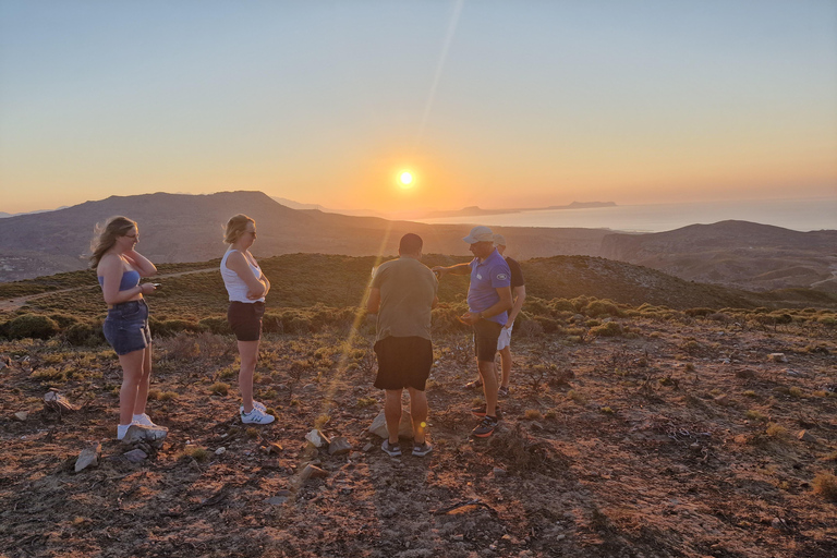 Rethymno Sunset Land Rover Safari with Dinner & Wine FROM KAVRO Sunset Land Rover Safari with Dinner & Wine