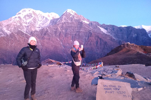 De Pokhara: Mardi Himal Base Camp 4-Day Trek com comida