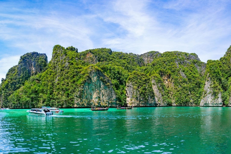 Vanuit Phuket: Phi Phi, Maya Bay, & Khai Eilanden Premium Trip