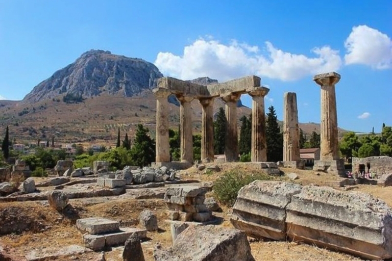 Depuis Athènes : visite privée de Corinthe avec transfert