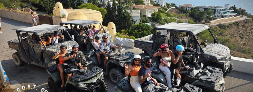 Benidorm - Albir - Altea : aventure en buggy de 2 heures