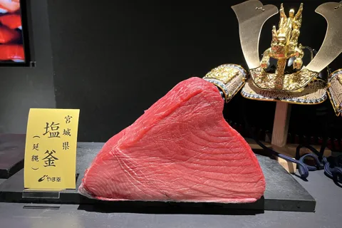 Tokyo Akasaka: Tuna Cutting Show & Sushi Tasting(5pieces)