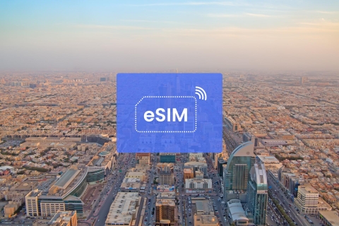 Riyadh: Saoedi-Arabië eSIM Roaming mobiel data-abonnement20 GB/30 dagen