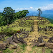 Gunung Padang heritage site & Cikondang waterfall tour