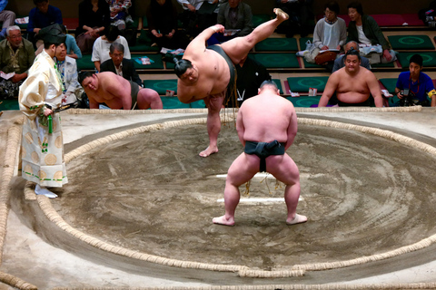 Tóquio: Visita guiada ao estábulo de luta de sumo