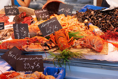 Tour a pie por Lyon y descubrimiento del mercado de alimentos