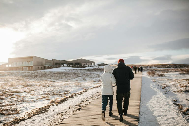 Private Golden Circle with Snowmobile Ride from Reykjavik