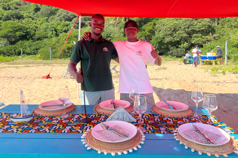Maputo: Santa Maria Beach Cruise with Snorkeling & Brunch