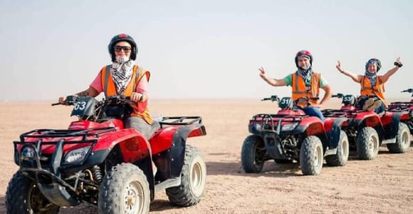 Luxor: Private Quad-Bike-Safari auf dem Nil-Westufer