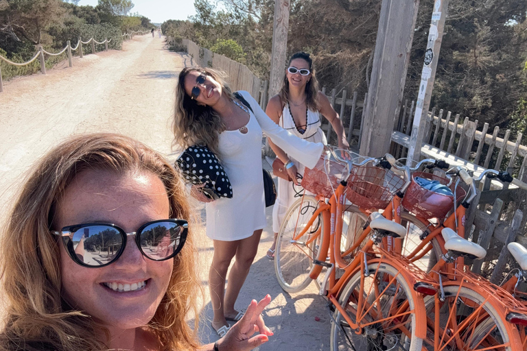 Ibiza: Formentera Boat Trip with Food, Drinks, & Bike Tour All- Inclusive Boat&Bike Tour in Formentera I Origin Edition