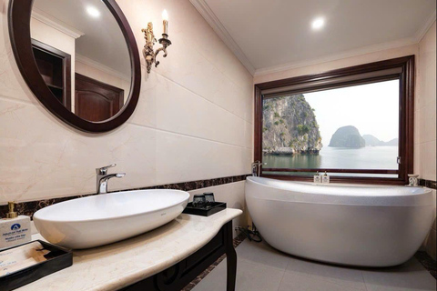 Hanoi: Ha Long bay 5 star cruise 2 day trip Meet at meeting point - Ha Long port