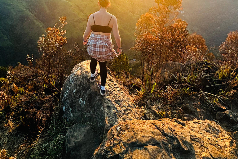 Ella: Sunrise Hike to Ella Rock with Waterfall Visit