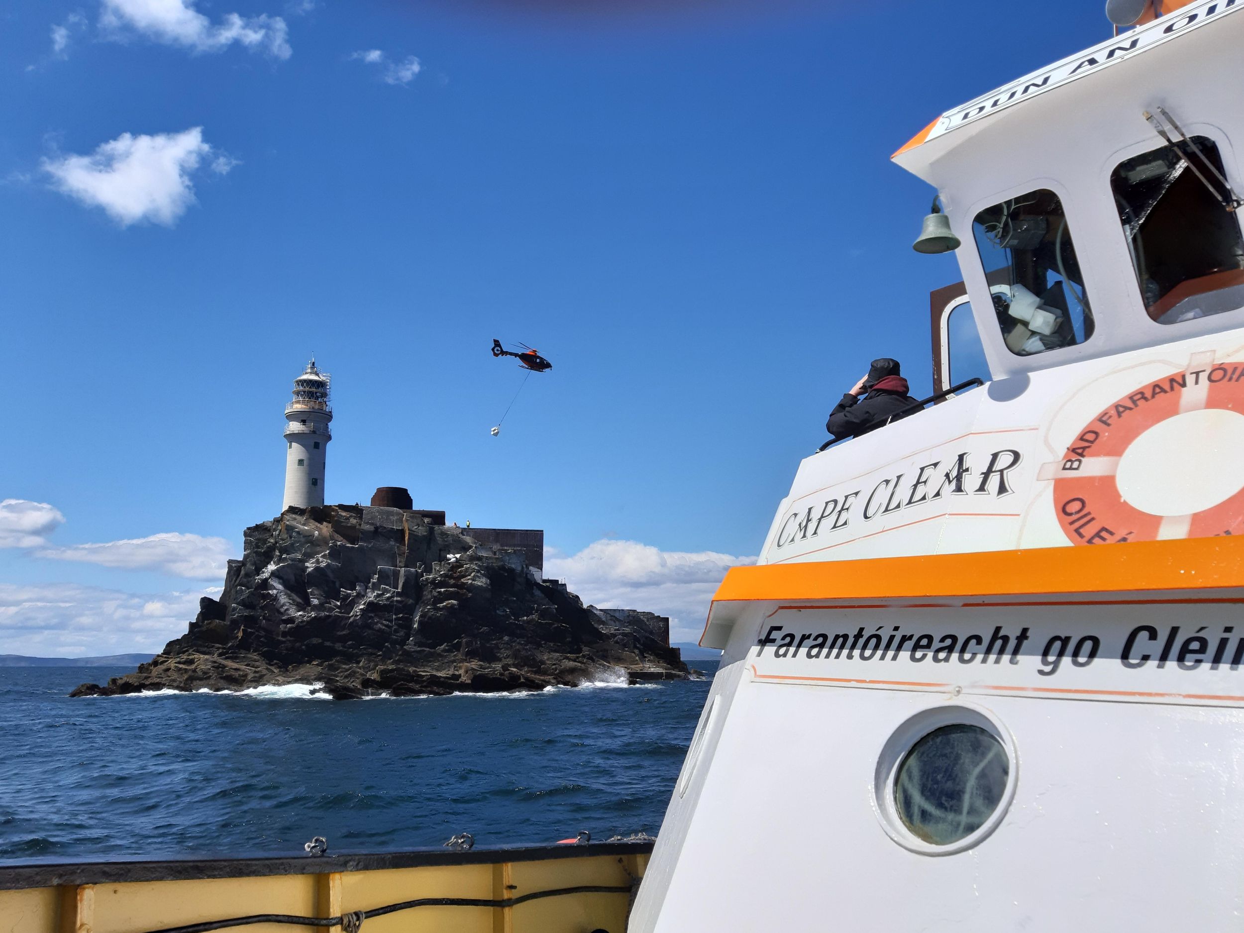 Von Baltimore Bootstour: Fastnet Rock Leuchtturm