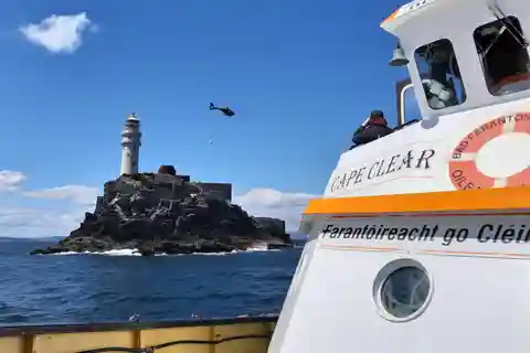 From Baltimore Boat Tour: Fastnet Rock Lighthouse