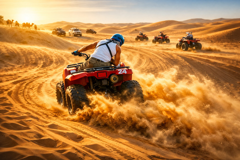 Riyadh: Red Sand Desert walk Tour With Quad Bike