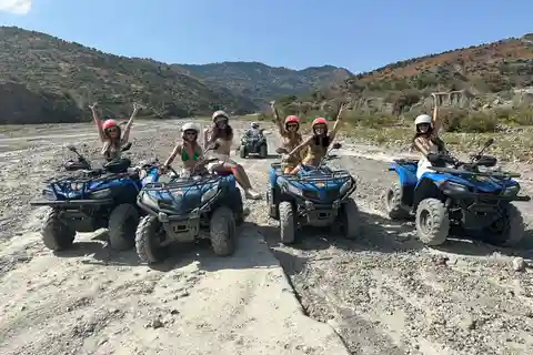 Escursione in Quad nella Valle Alcatara della durata di 2 ore e mezza