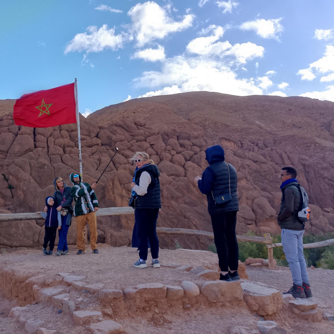 Depuis Marrakech : Aït Ben Haddou, vallée du Dadès et trek dans l'Atlas (2 jours) - trekking