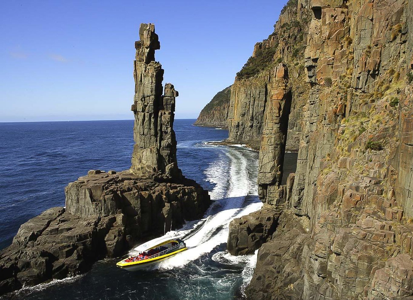 Hobart: Bruny Island Wilderness Coast Eco Cruise med frokost