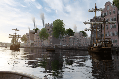 Amsterdam: Historic Virtual Reality Boat Tour