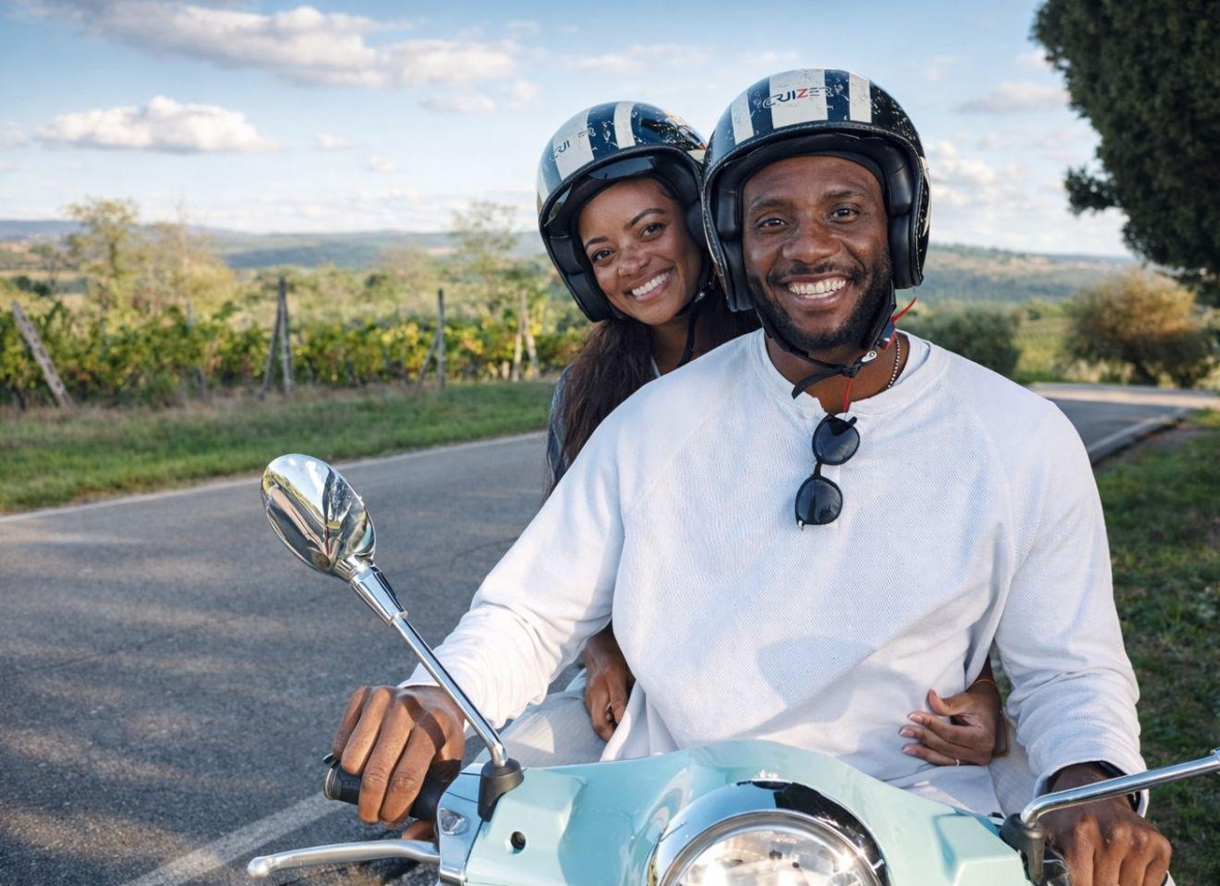 Fra Firenze: Sjov Vespa-tur i Toscana med frokost og vingård