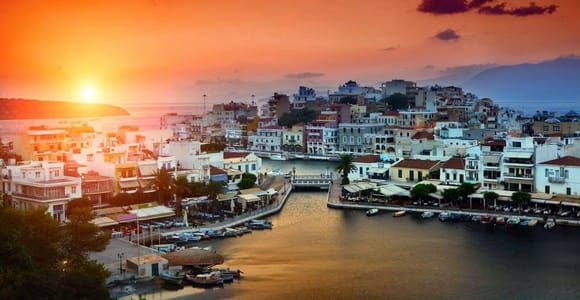 Crete : Day Trip to Agios Nikolaos by Bus 5 Hours Free time