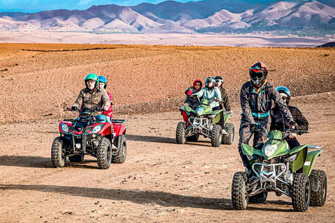 Marrakech: Agafay woestijn Quad &amp; kamelenritten met dinnershow