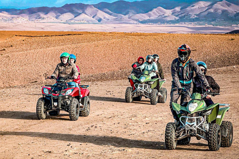 Marrakech: Agafay woestijn Quad &amp; kamelenritten met dinnershow