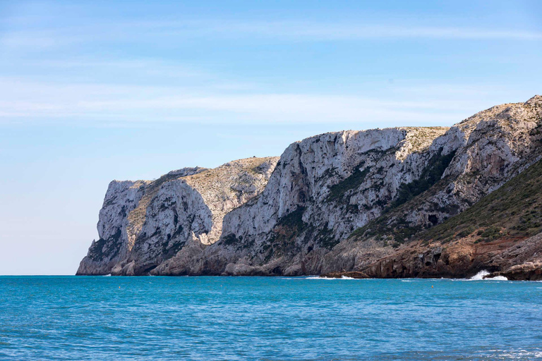 From Valencia: Dénia Castle, Beach & Skulls Cave Day Trip Day trip with Pickup at Torres de Serranos