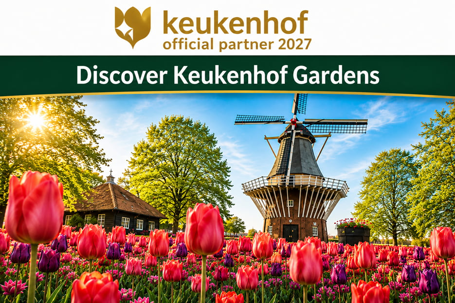 Amsterdam: Eintritt zum Keukenhof &amp; Shuttlebus mit flexibler Rückfahrt