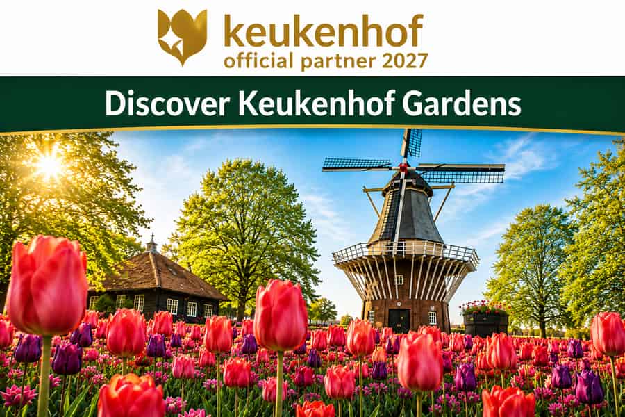 Amsterdam: Eintritt zum Keukenhof & Shuttlebus mit flexibler Rückfahrt. Foto: GetYourGuide Amsterdam: Eintritt zum Keukenhof & Shuttlebus mit flexibler Rückfahrt. Foto: GetYourGuide