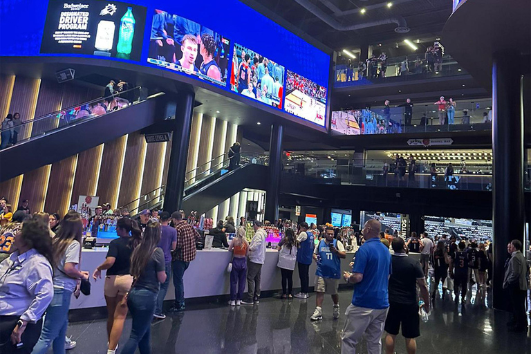 Phoenix: Phoenix Suns Basketball Game Ticket Lower Baseline