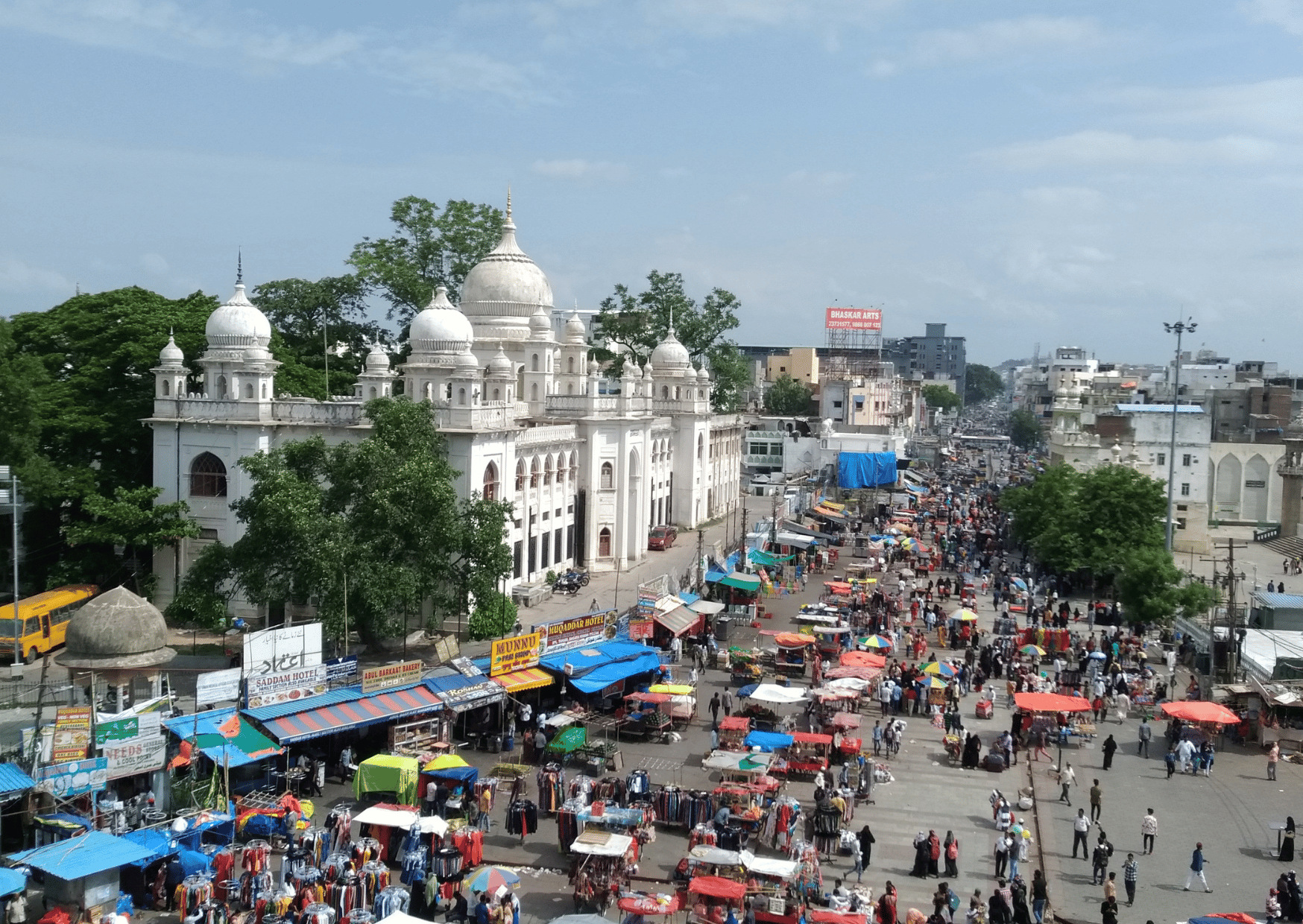 Halbtagestour mit Guide durch Hyderabad mit Shopping und Foodtasting