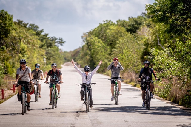 Tulum: Guided Bike Tour of Tulum Ruins, Tacos & Cenote