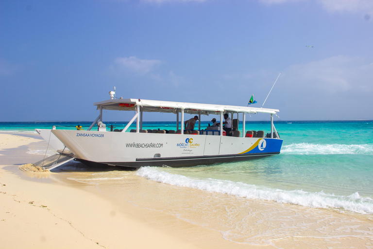 Zanzibar: Nyange Sandbank & Snorkelling tour with BBQ lunch With Meeting Point