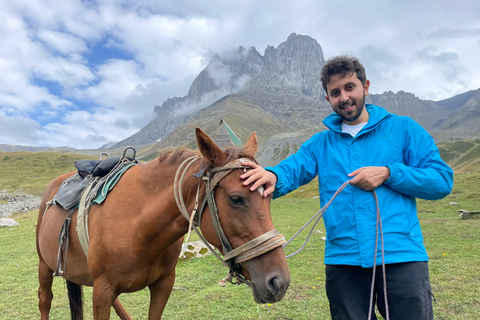 Private Stepantsminda: Dariali, Giant Sculptures, Waterfalls