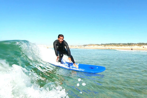 Expérience de surf à Lisbonne