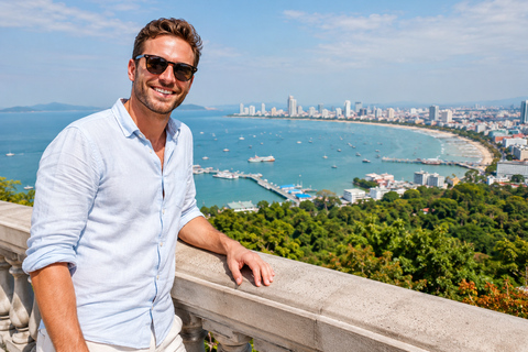 Pattaya/Laem Chabang Port: Private City Highlights Tour Pattaya with a Private Car 4-Hour Tour
