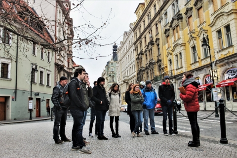 Praag: Oude Stad, ondergrondse gewelven en kerkersOude Stad, ondergrondse gewelven en kerkers - Duits