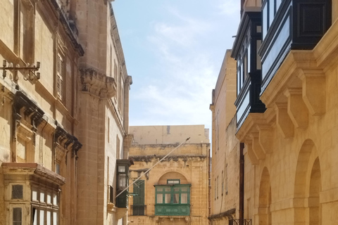 Tour a piedi de La Valletta dei 5 sensiTour a piedi della Valletta alla scoperta dei 5 sensi della città