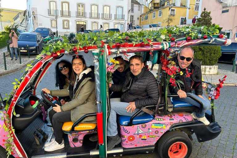 Lisbon: tuk-tuk tour with free hotel pickup Full Day in Lisbon: 6h of Fun