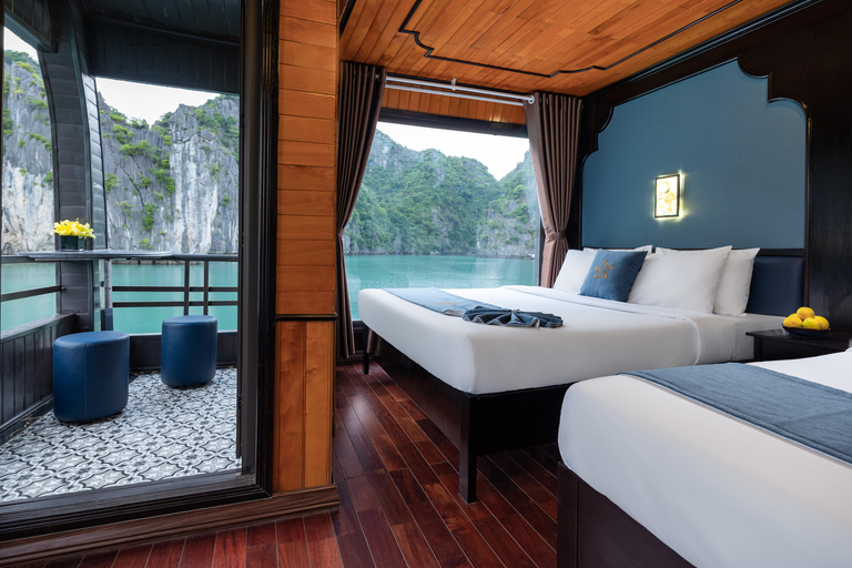 2 Dagen/1 Nacht Tour met Halong La Pandora Boutique Cr