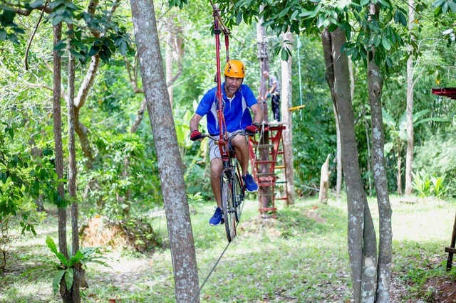 Krabi: Zipline & Adventure Courses (Family Option Available)